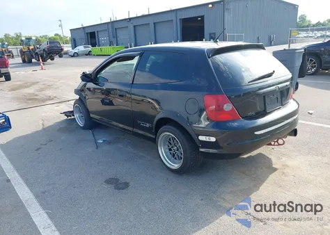 2003 Honda Civic Si из США, поврежденный, VIN SHHEP33593U402243